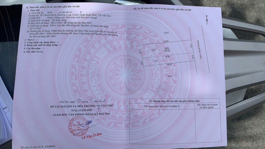 Nhà trục chính KDC Sơn Thủy đường Nguyễn Văn Linh